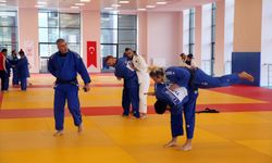 İşitme Engelliler Büyükler Judo Milli Takımı'nın Kastamonu kampı sürüyor