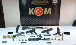 İzmir'de yasa dışı silah ticareti yaptığı öne sürülen şüpheli yakalandı