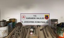 Karabük'te kaçak kazı yapan 7 şüpheli suçüstü yakalandı