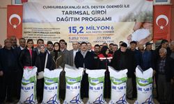 Karaman'da üreticilere gübre ve yem desteği dağıtım töreni düzenlendi