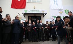 Kayseri Şeker Erva Spor Kulübü açıldı