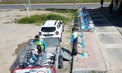 Kayserililer şehir içi ulaşımda bisikletle 8,3 milyon kilometre pedal çevirdi