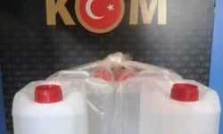 Kırıkkale'de kargo gönderisinde 20 litre kaçak etil alkol ele geçirildi