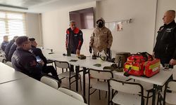 Kırşehir'de jandarma personeline KBRN eğitimi verildi