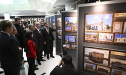 KKTC Cumhurbaşkanı Tatar, Ankara'da "İzler Silinmeden" sergisinin açılışını yaptı