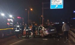 Kocaeli'de bariyere çarpan otomobildeki 4 kişi yaralandı