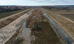 Meriç'in "sigortası" Kanal Edirne'de yatak temizliği başlatıldı