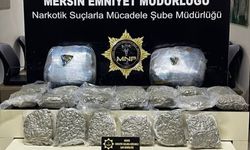 Mersin'de 23 kilo 100 gram esrar ele geçirildi