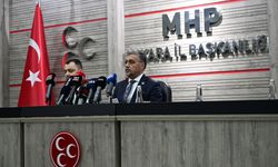 MHP Ankara İl Başkanı Alparslan Doğan basın toplantısı düzenledi: