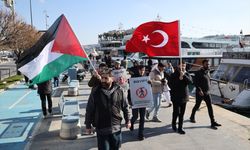 Refah Sınır Kapısı'nın açılması talebiyle İstanbul'da yürüyüş yapıldı