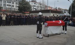 Şehit polis memuru Cengiz Parlak, Amasya'da son yolculuğuna uğurlandı