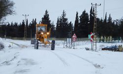 Tekirdağ ve Kırklareli'nde kar yağışı devam ediyor