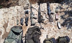 MSB: Pençe-Kilit Operasyonu bölgesinde teröristlere ait silahlar ve mühimmat ele geçirildi