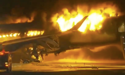 THY uçağı Tokyo'da pistte yanan uçak nedeniyle Narita'ya yönlendirildi