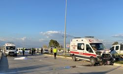 Antalya'da ambulans ile çarpışan motosikletin sürücüsü öldü