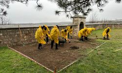 Ayağa kaldırılacak Edirne Mevlevihanesinde kazı çalışmaları başladı