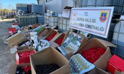 Bursa'da 35 bin litre kaçak madeni yağ ele geçirildi