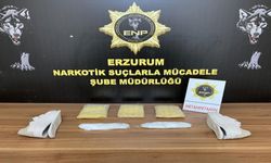 Erzurum'da uyuşturucu operasyonunda 4 şüpheli yakalandı