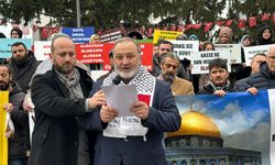 İsrail'in Gazze'ye yönelik saldırıları Sakarya'da protesto edildi