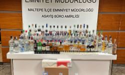 İstanbul'da iş yerinde sahte içki imal eden şüpheli yakalandı