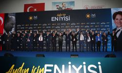 İYİ Parti Genel Başkanı Akşener, Aydın'da belediye başkan adaylarını tanıttı