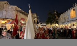 Katar'da mehter takımının gösterisine yoğun ilgi