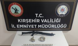 Kırşehir'de bir ikamete tüfekle ateş açan şüpheli tutuklandı