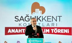 Kocaeli'de sağlık çalışanları için yapılan konutlar sahiplerine teslim edildi