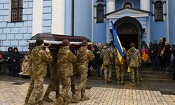 Rusya-Ukrayna savaşında ölen Alman gönüllü için Kiev'de cenaze töreni düzenlendi