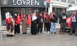 Vanlı aileler DEM Parti İl Başkanlığı önündeki eylemlerini sürdürdü