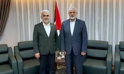 HÜDA PAR lideri Yapıcıoğlu Hamas lideri Henniye ile görüştü