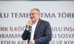 Başkan Büyükkılıç, Felahiye'de toplu temel atma törenine katıldı