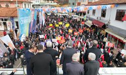 Çerkeş'te AK Parti mitingi düzenlendi