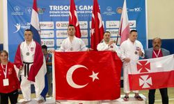 Down sendromlu judocu Ahmet Ünal, altın madalyayla Çubuk'u gururlandırdı