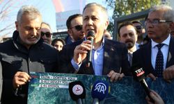 İçişleri Bakanı Ali Yerlikaya Hatay'daki yol yapım çalışmalarını inceledi