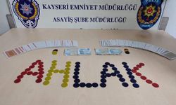 Kayseri'de kumar oynayan 24 kişiye işlem yapıldı