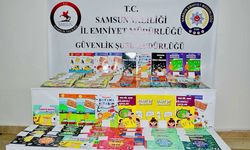 Samsun'da 10 bin 679 bandrolsüz kitap ele geçirildi