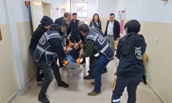 Samsun’da epilepsi krizi geçiren sandık görevlisi hastaneye kaldırıldı