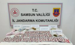 Samsun'da uyuşturucu operasyonunda 2 zanlı yakalandı