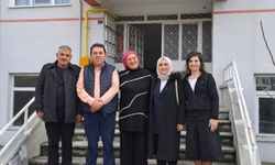 Şehidin adının yaşatıldığı okulun öğrencilerinden şehit ailesine ziyaret