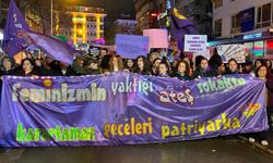 Ankara'da kadınlar 8 Mart Feminist Gece Yürüyüşü için sokaktaydı