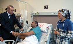 Cumhurbaşkanı Erdoğan'dan Antalya Şehir Hastanesi'ndeki hastalara ziyaret