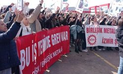 İzmir'de ABD sermayeli Gates şirketi çalışanları greve çıktı