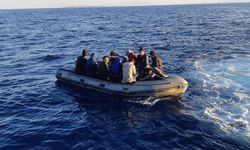 İzmir'de 20'si çocuk 48 düzensiz göçmen kurtarıldı