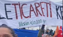 Erdoğan Ankara mitinginde protesto edildi: ‘İsrail ile ticareti kes'