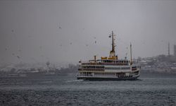 İstanbul'da vapur seferlerine olumsuz hava engeli