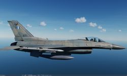 Yunan F-16 uçağı Ege Denizi'ne düştü