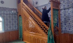 Beypazarı'nda camilerde bayram temizliği