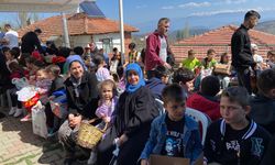 Bursa'daki kırsal mahallede arife günlerinin "adak geleneği" yaşatılıyor