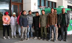 Edirne'de konteynerde 10 düzensiz göçmen yakalandı